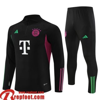 Bayern Munich Survetement de Foot noir Homme 23 24 A05