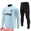 Inter Milan Survetement de Foot bleu clair Homme 23 24 A06