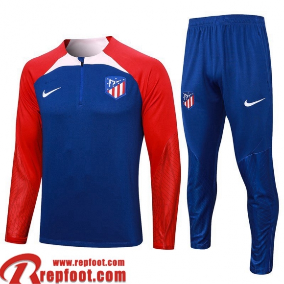 Atletico Madrid Survetement de Foot bleu Homme 23 24 A14