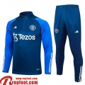 Manchester United Survetement de Foot bleu Homme 23 24 A25