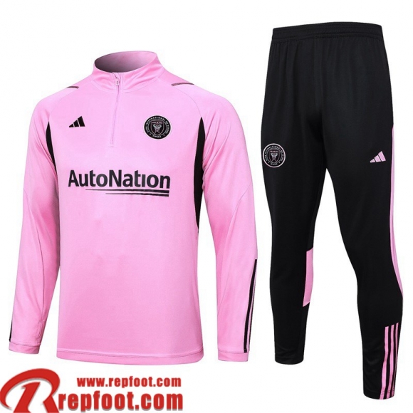 Inter Miami Survetement de Foot rose Homme 23 24 A31