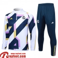 Real Madrid Survetement de Foot Blanc Homme 23 24 A36