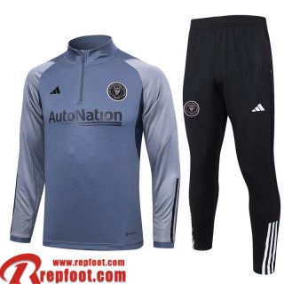 Inter Miami Survetement de Foot gris Homme 23 24 A39