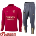 Arsenal Survetement de Foot rouge Homme 23 24 A53