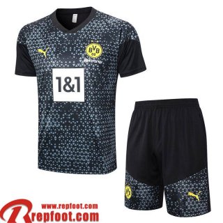 Dortmund Survetement T Shirt noir Homme 23 24 A64