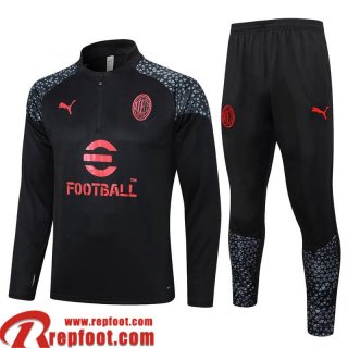 AC Milan Survetement de Foot noir Homme 23 24 A74