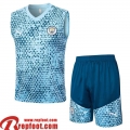 Manchester City Survetement de Foot bleu clair Homme 23 24 A81