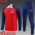 Atletico Madrid KIT: Survetement de Foot rouge Enfant 23 24 C06  Atletico Madrid KIT: Survetement de Foot rouge Enfant 23 24 C06