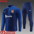 Barcelone KIT: Survetement de Foot bleu Enfant 23 24 C13