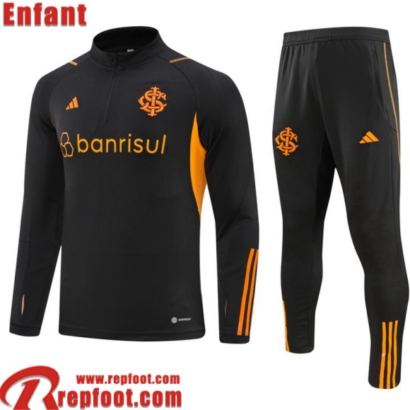 Internacional KIT: Survetement de Foot noir Enfant 23 24 C27