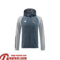 Real Madrid Coupe Vent gris Homme 23 24 D88