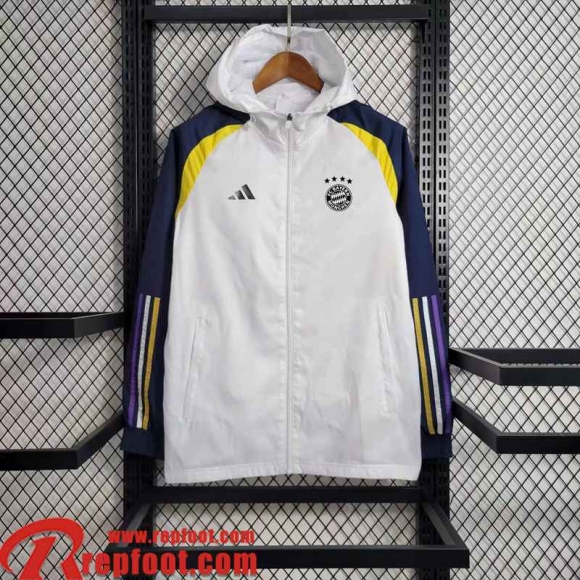 Bayern Munich Coupe Vent Blanc Homme 23 24 D108