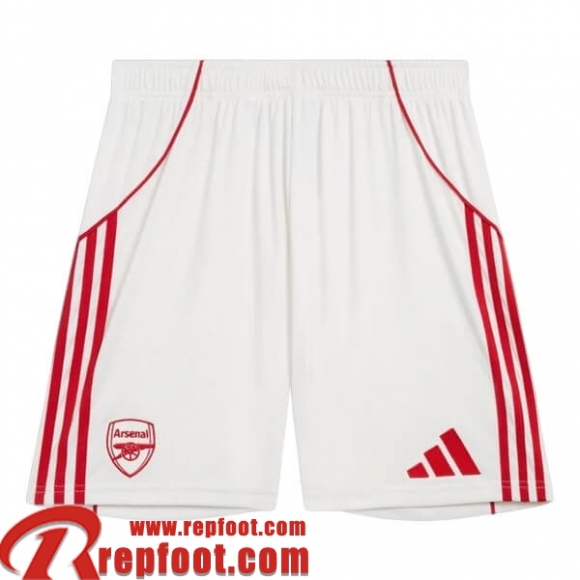 Arsenal Short de Foot Domicile Homme 25 26