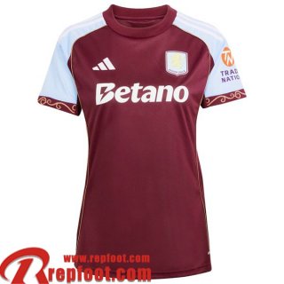 Aston Villa Maillot De Foot Domicile Femme 25 26  Aston Villa Maillot De Foot Domicile Femme 25 26