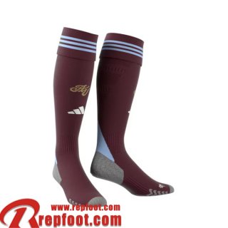 Aston Villa Chaussettes De Foot Domicile Homme 25 26  Aston Villa Chaussettes De Foot Domicile Homme 25 26