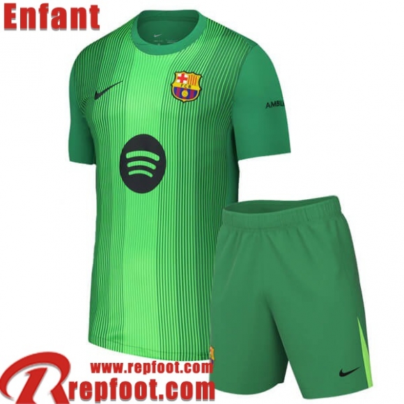 Barcelone Maillot De Foot Goalkeeper Enfant 25 26