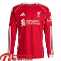 Liverpool Maillot De Foot Domicile Homme Manche Longue 25 26