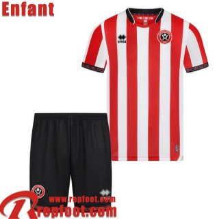 Sheffield United Maillot De Foot Domicile Enfant 25 26  Sheffield United Maillot De Foot Domicile Enfant 25 26