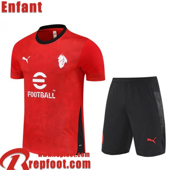 AC Milan KIT: T Shirt Enfant 25 26 H680  AC Milan KIT: T Shirt Enfant 25 26 H680