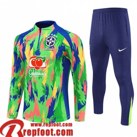 Bresil Survetement de Foot Homme 25 26 A982 Bresil Survetement de Foot Homme 25 26 A982