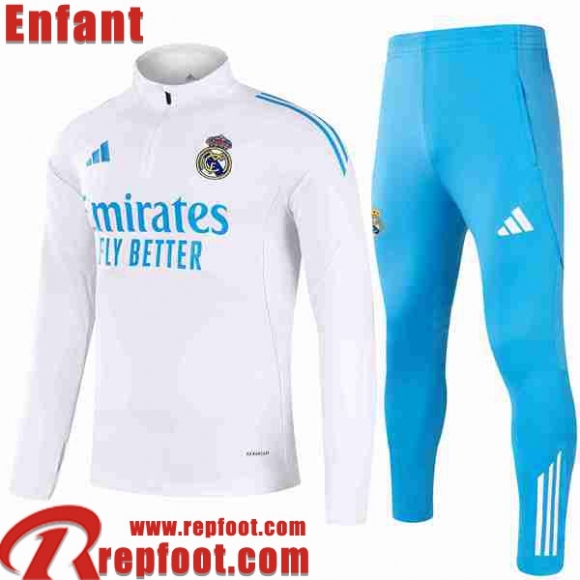 Real Madrid KIT: Survetement de Foot Enfant 25 26 C873  Real Madrid KIT: Survetement de Foot Enfant 25 26 C873