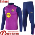 Barcelone KIT: Survetement de Foot Enfant 25 26 C876