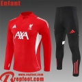 Liverpool KIT: Survetement de Foot Enfant 25 26 C886