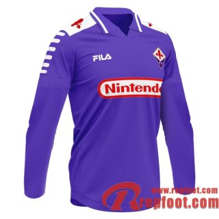 Retro Maillot de Foot ACF Fiorentina Domicile Manche Longue 1998/1999
