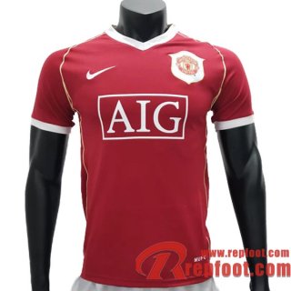 Retro Maillot de Foot Manchester United Domicile 2006/2007