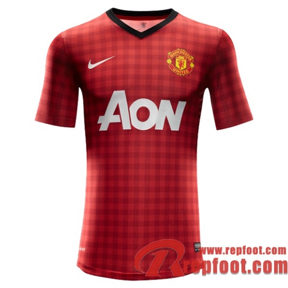 Retro Maillot de Foot Manchester United Domicile 2012/2013