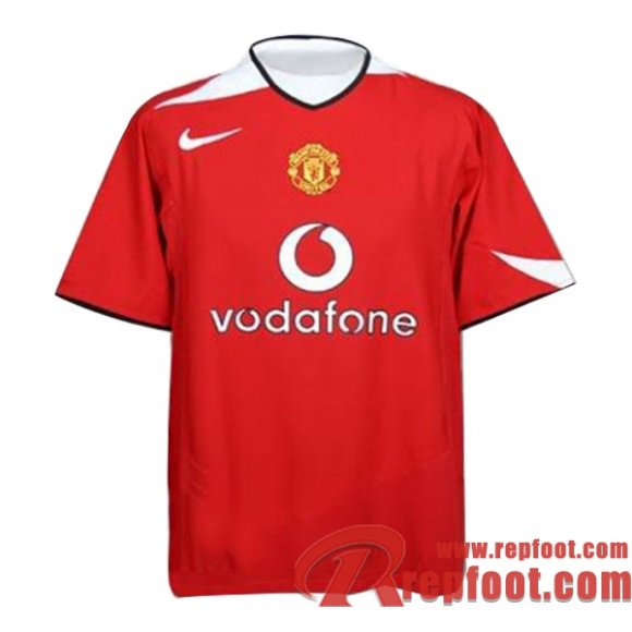 Retro Maillot de Foot Manchester United Domicile 2004/2006