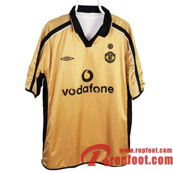 Retro Maillot de Foot Manchester United Third 2001/2002