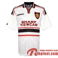 Retro Maillot de Foot Manchester United Exterieur 1997/1999