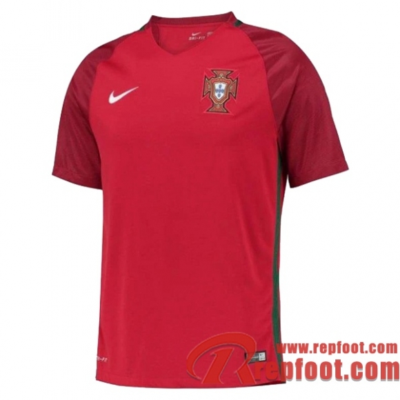 Retro Maillot de Foot Portugal Domicile 2016