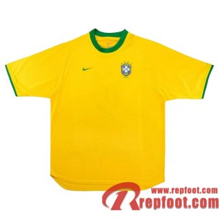 Retro Maillot de Foot Bresil Domicile 2000