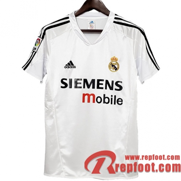 Retro Maillot de Foot Real Madrid Domicile 2004/2005