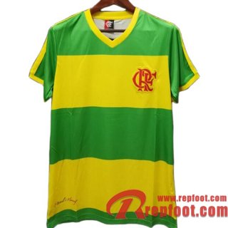 Retro Maillot de Foot Flamengo Vert 2004