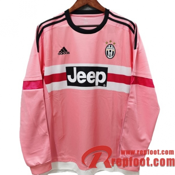 Retro Maillot de Foot Juventus Exterieur Manche Longue 2015/2016  Retro Maillot de Foot Juventus Exterieur Manche Longue 2015/2016
