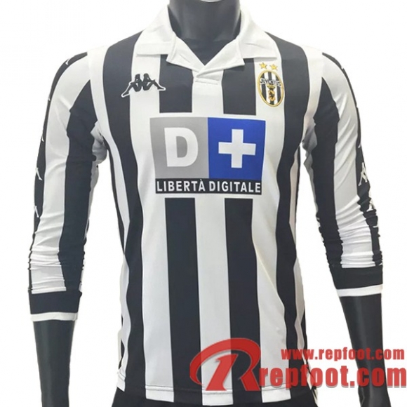 Retro Maillot de Foot Juventus Domicile Manche Longue 1999/2000