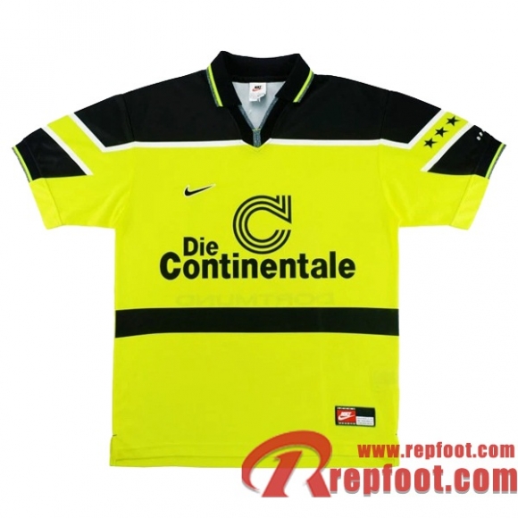 Retro Maillot de Foot Dortmund BVB Domicile 1997