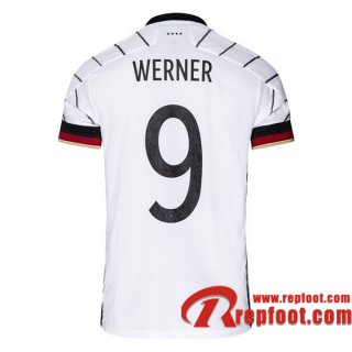 Allemagne Maillot de WERNER #9 Domicile EURO 2020