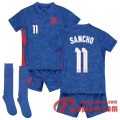 Angleterre Maillot de Sancho #11 Exterieur Enfant 2020-21