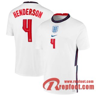 Angleterre Maillot de Henderson #4 Domicile 2020-21