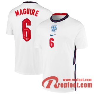 Angleterre Maillot de Maguire #6 Domicile 2020-21