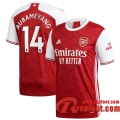 Arsenal Maillot de Aubameyang #14 Domicile 2020-21