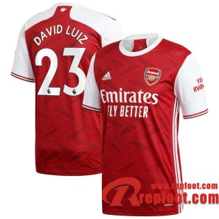 Arsenal Maillot de David Luiz 2#3 Domicile 2020-21