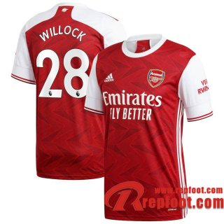 Arsenal Maillot de Willock #28 Domicile 2020-21