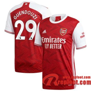 Arsenal Maillot de Guendouzi #29 Domicile 2020-21