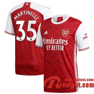 Arsenal Maillot de Martinelli #35 Domicile 2020-21