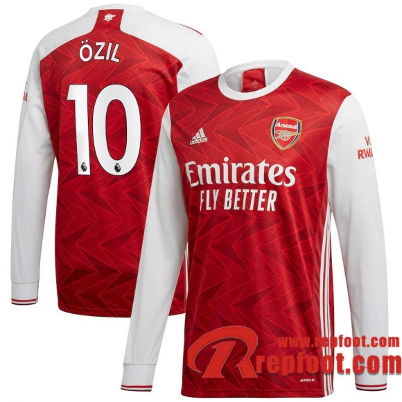 Arsenal Maillot de Özil #10 Domicile Manches longues 2020-21